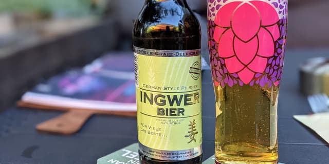 Premium Luxury Ingwer Bier