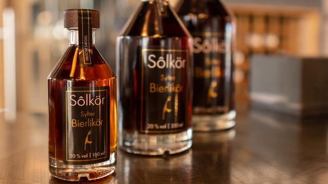 Sôlkör - ein Bierlikör aus Sylt
