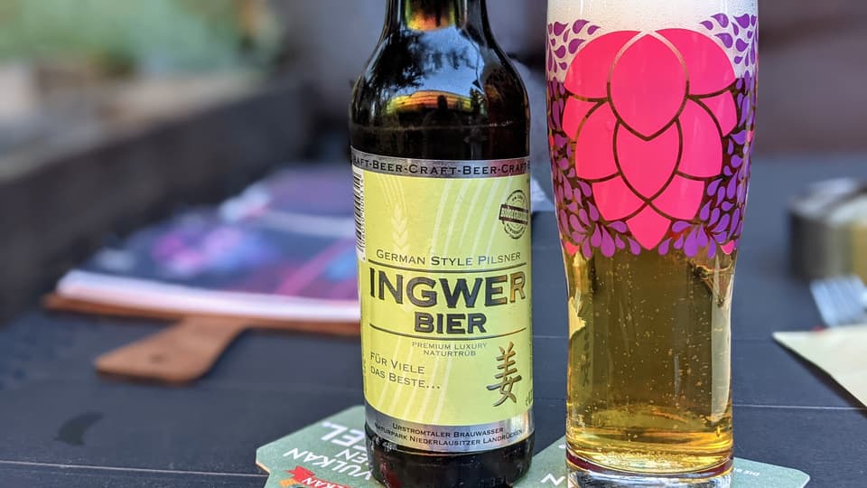 Premium Luxury Ingwer Bier
